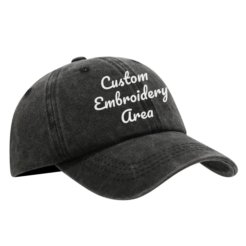 TeamGearCustom Unstructured Dad Hats Wholesale Unstructured dad hats wholesale with low profile logo placeholders for promotional branding