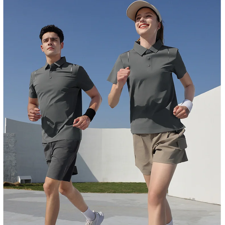 Wholesale Performance Sport Polos Athletic Unisex bulk custom moisture wicking performance polos & wholesale sports shirts